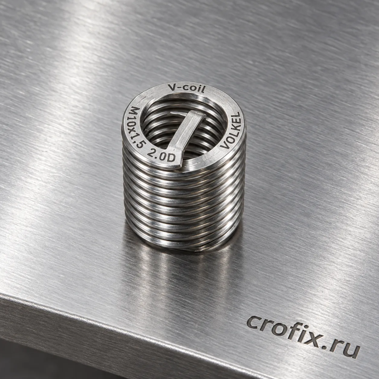 Вставка для восстановления резьбы M10х1,5 2.0D V-coil VOLKEL
