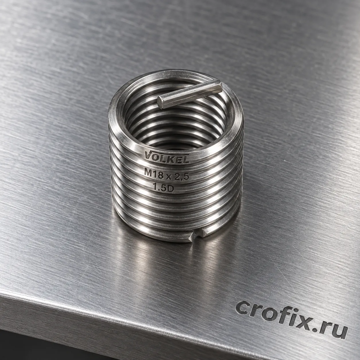 Вставка для восстановления резьбы M18х2,5 1.5D V-coil VOLKEL